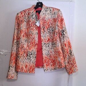 Artsy Kasper Women's Blazer Jacket Career Business Professional Size 8 NWT